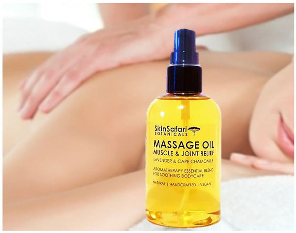 Muscle and Joint Soothing Aromatherapy Massage Oil