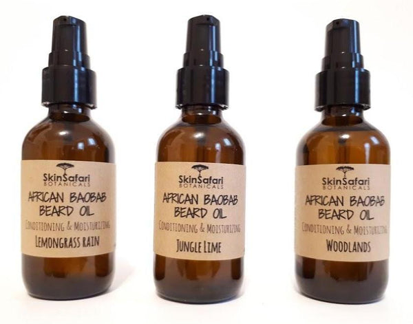 Organic Beard Oils, Lemongrass, Lime, Woodlands 
