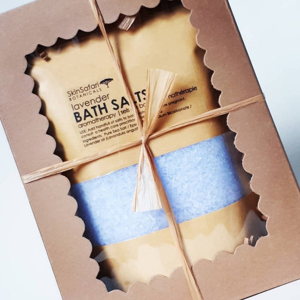 Aromatherapy Bath Salts in Gift Box