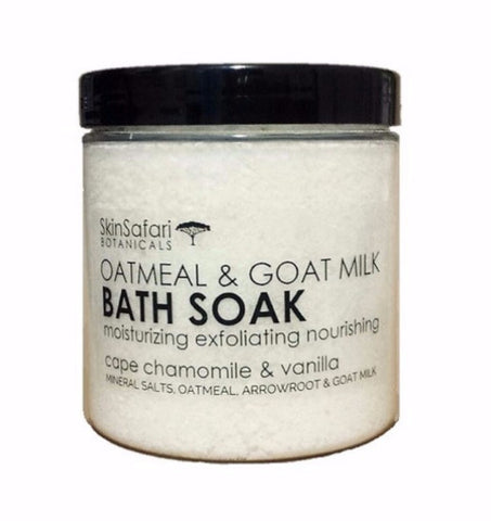 Oatmeal & Goat Milk Bath Salt Soak