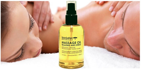 Relaxing Anti-Stress Unisex Massage Oil
