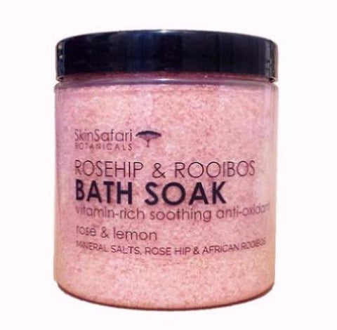 Rooibos and Rosehip Vitamin Rich Bath Salt Soak